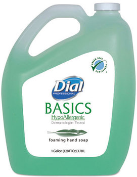 Dial® Professional Basics Foaming Hand Soap,  Original, Honeysuckle, 1 gal Bottle