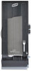 A Picture of product DXE-SSFPD120 Dixie Ultra® SmartStock® Series-B Classic Combo Fork Dispenser. 10 X 8.78 X 24.75 in. Translucent Black.