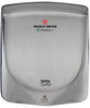 A Picture of product WRL-Q973A WORLD DRIVER® VERDEdri Hand Dryer,  Stainless Steel, Brushed