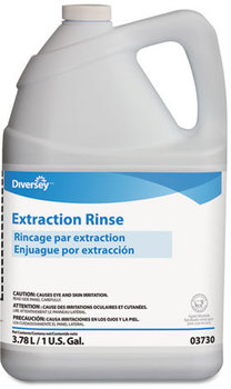 Diversey™ Carpet Extraction Rinse,  Floral Scent, 1 gal Bottle, 4/Carton