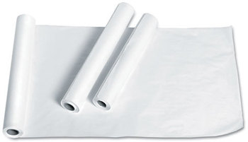 Medline Exam Table Paper,  Deluxe Smooth, 21" x 225ft, White, 12 Rolls/Carton