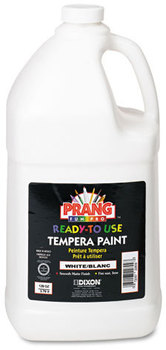 Prang® Ready-to-Use Tempera Paint,  White, 1 gal