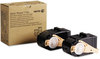 A Picture of product XER-106R02605 Xerox® 106R02599-106R02605 Toner 106R02605 9,000 Page-Yield, Black, 2/Pack