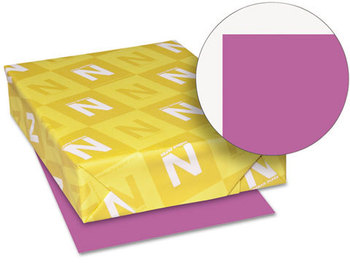 Neenah Paper Astrobrights® Colored Paper,  24lb, 8-1/2 x 11, Planetary Purple, 500 Sheets/Ream