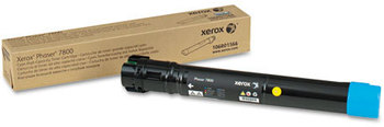 Xerox® 106R01563-106R01589 Toner 106R01566 High-Yield 17,200 Page-Yield, Cyan