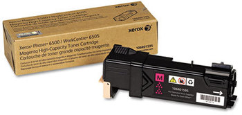 Xerox® 106R01597-106R01591 Toner 106R01595 High-Yield 2,500 Page-Yield, Magenta