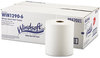 A Picture of product WIN-12906 Windsoft® Nonperforated Roll Towels,  1-Ply, White, 8" x 800ft, 6 Rolls/Carton