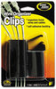 A Picture of product MAS-00204 Cord Away® Wire Clips,  Black, 6/Pack