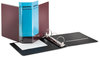 A Picture of product CRD-16958 Cardinal® Spine Vue® Locking Round Ring Binder,  3" Cap, 11 x 8 1/2, Maroon
