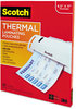 A Picture of product MMM-TP3854100 Scotch™ Laminating Pouches,  3 mil, 11 1/2 x 9, 100 per Pack