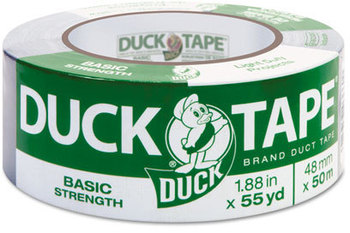 Duck® Utility Grade Tape,  1.88" x 55yds, 3" Core, Gray