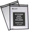 A Picture of product CLI-46114 C-Line® Stitched Shop Ticket Holders,  Stitched, Both Sides Clear, 75", 11 x 14, 25/BX