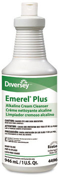 Diversey™ Emerel® Plus Cream Cleanser,  Odorless, 32 oz Squeeze Bottle, 12/Carton