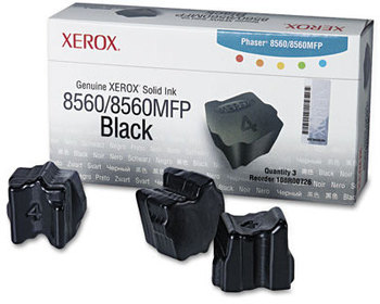 Xerox® 108R00723, 108R00724, 108R00725, 108R00726, 108R00727, 016213900 Solid Ink Stick 3,400 Page-Yield, Black, 3/Box