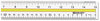 A Picture of product ACM-10580 Westcott® Data Highlighting Ruler,  15" Clear