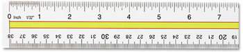 Westcott® Data Highlighting Ruler,  15" Clear