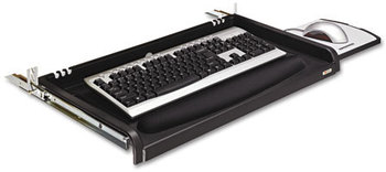 3M Under-Desk Keyboard Drawer,  23w x 14d, Black