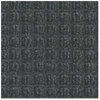 A Picture of product CWN-SSR046CH Super-Soaker™ Scraper/Wiper Floor Mat with Gripper Bottom. 4 X 6 ft. Charcoal color.