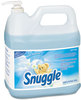 A Picture of product DVO-5777724 Snuggle® Liquid Fabric Softener,  Blue Sparkle, Floral Scent, 2 gal Bottle, 2/Carton