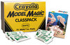 A Picture of product CYO-236001 Crayola® Model Magic® Modeling Compound,  1 oz each packet, White, 6 lbs. 13 oz