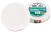 A Picture of product AJM-PP9GREWH AJM Packaging Corporation Paper Plates,  9" Diameter, 100/Pack, 10 Packages/Case.