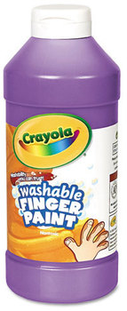 Crayola® Washable Fingerpaint,  Violet, 16 oz