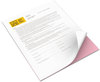 A Picture of product XER-3R12421 xerox™ Revolution™ Digital Carbonless Paper 2-Part, 8.5 x 11, Pink/White, 5,000/Carton