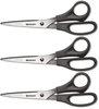 A Picture of product ACM-13402 Westcott® Value Line Stainless Steel Shears,  8" Long, 3/Pack