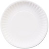 A Picture of product DXE-DBP06W Dixie Basic™ Clay Coated Paper Plates,  6", White, 100/Pack