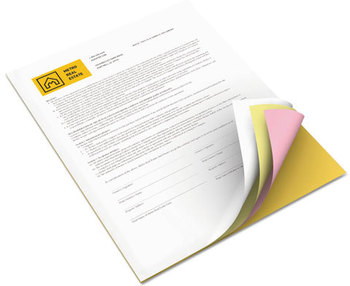 xerox™ Revolution™ Digital Carbonless Paper 4-Part 8.5 x 11, White/Canary/Pink/Goldenrod, 5,000/Carton