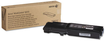 Xerox® 106R02744, 106R02745, 106R02746, 106R02747 Toner 12,000 Page-Yield, Black