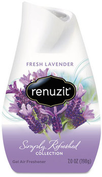 Renuzit® Adjustables Air Freshener,  Fresh Lavender, Solid, 7 oz, 12/Carton