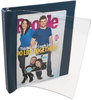 A Picture of product AVT-ANG120D Advantus® Catalog/Magazine Binder,  11 x 9 1/2, Clear Front, Navy Blue Back