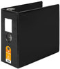 A Picture of product WLJ-38450B Wilson Jones® Heavy-Duty D-Ring Binder with Extra-Durable Hinge,  5" Cap, Black