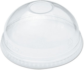 SOLO® Cup Company Ultra Clear™ Dome Cold Cup Lids,  PET, 100/Pack, 1000 per case.