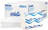 A Picture of product WIN-105 Windsoft® Folded Paper Towels,  1-Ply, 9 1/5 x 9 2/5, White, 250/Pack, 16/Carton.