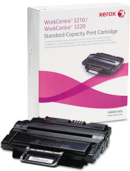 Xerox® 106R01485, 106R01486 Toner 2,000 Page-Yield, Black