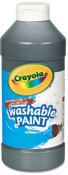 Crayola® Washable Paint,  Black, 16 oz