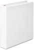 A Picture of product WLJ-36334W Wilson Jones® Heavy-Duty Round Ring View Binder with Extra-Durable Hinge,  1 1/2" Cap, White
