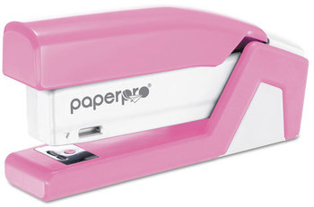 PaperPro® inCOURAGE™ 20 Compact Stapler,  20-Sheet Capacity, Pink/White