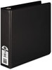 A Picture of product WLJ-36244B Wilson Jones® 362 Basic Round Ring View Binder,  2" Cap, Black
