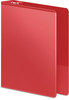A Picture of product WLJ-385141797 Wilson Jones® Heavy-Duty D-Ring View Binder with Extra-Durable Hinge,  1" Cap, Red