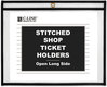 A Picture of product CLI-49911 C-Line® Stitched Shop Ticket Holders,  Stitched, Sides Clear, 50", 11 x 8 1/2, 25/BX