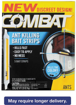 Combat® Ant Bait Insecticide Strips,  0.35 oz, 5/Box