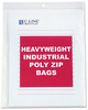 A Picture of product CLI-47911 C-Line® Industrial Poly Zip Bags,  8 1/2 x 11, 50/BX