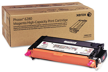 Xerox® 106R01388-106R01395 Toner 106R01393 High-Yield 5,900 Page-Yield, Magenta