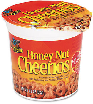 General Mills Breakfast Cereal Single-Serve Cups,  Single-Serve 1.8oz Cup, 6/Pack