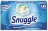 A Picture of product DVO-CB451156 Snuggle® Fabric Softener Sheets. Fresh Scent. 120 Sheets/Box, 6 Boxes/Carton.