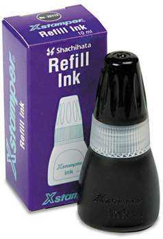 Xstamper® Refill Ink,  10ml-Bottle, Black