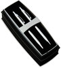 A Picture of product CRO-350105 Cross® Classic® Century® Ballpoint Pen and Pencil Set,  Chrome/Black Accent